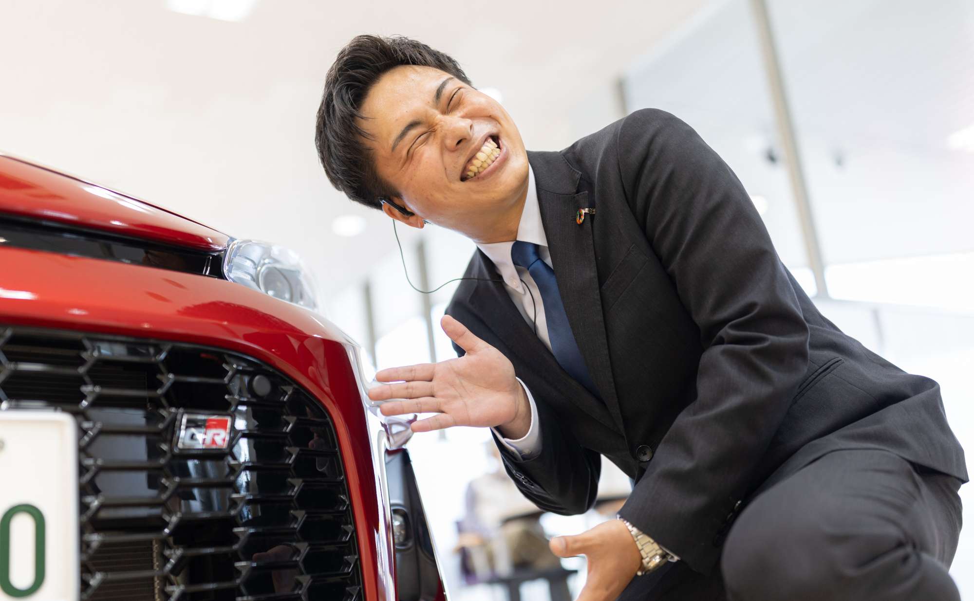 お客様応対に欠かせない笑顔がいっぱい!
