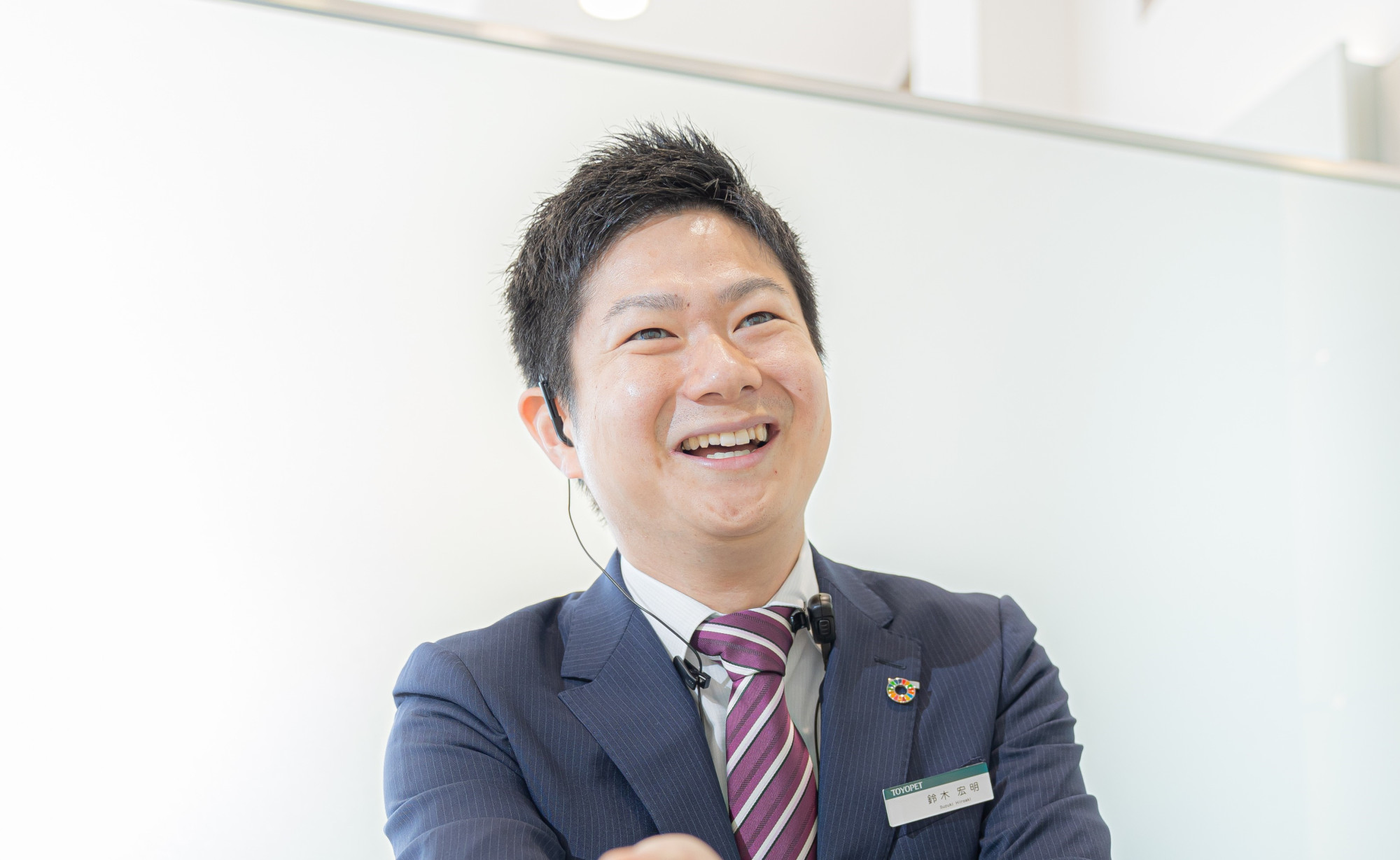 お客様応対に欠かせない笑顔がいっぱい!