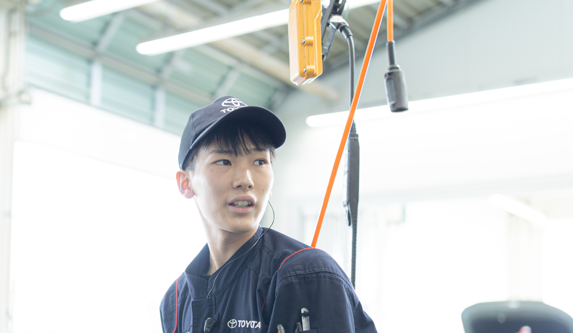 さわやかに振る舞う先輩達が皆様をお待ちしています。